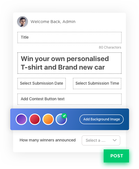 Contests – Social Media Application Development Software by Vinfotech