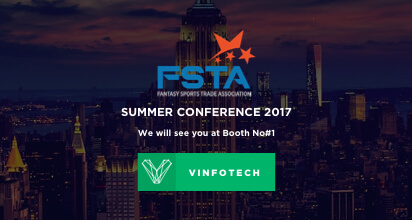 Sports betting applications at FSTA event by Vinfotech
