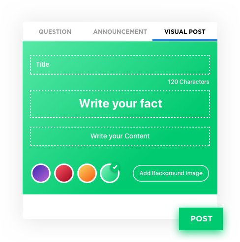 Visual Posts – Social Media Application Development Software by Vinfotech